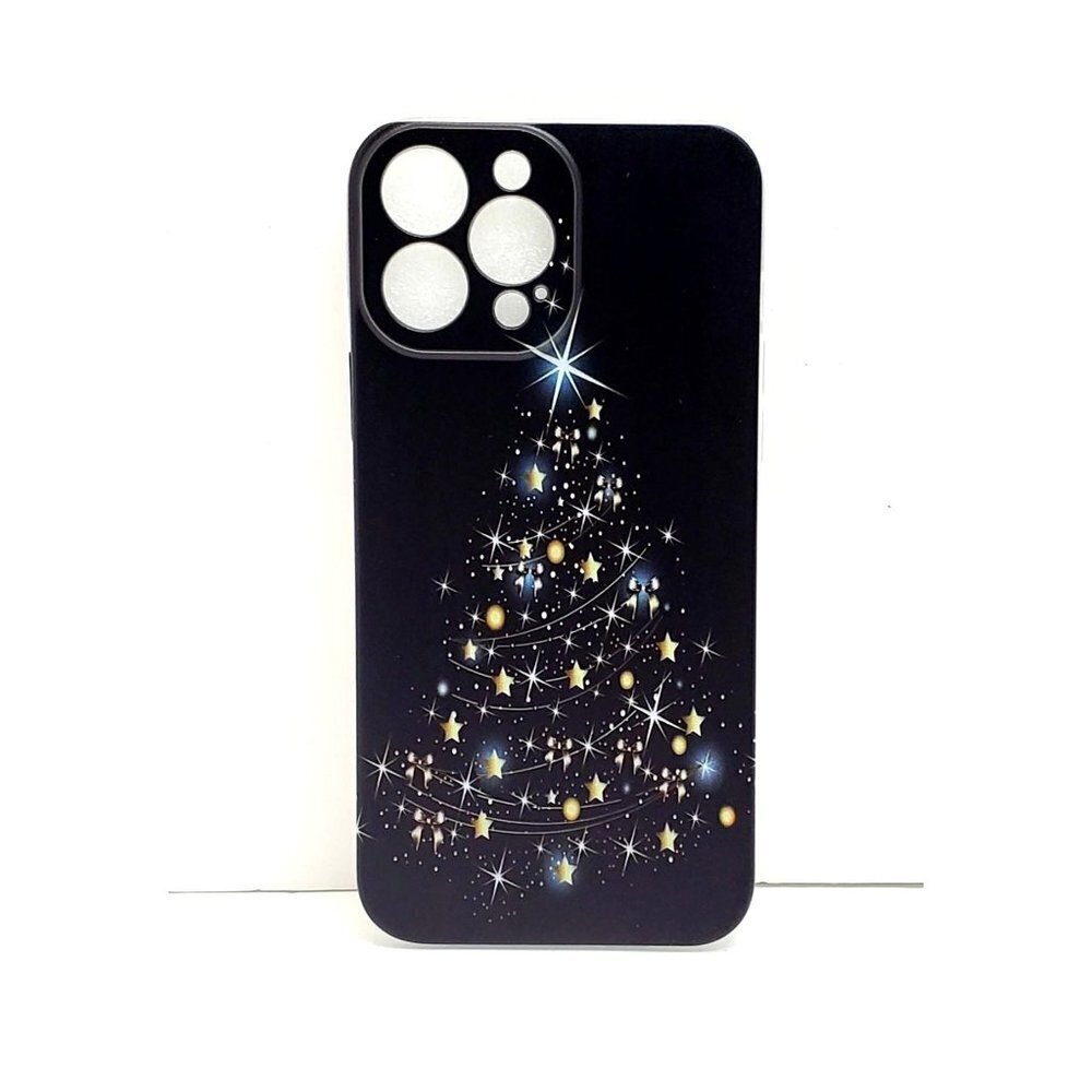 Iphone 13 Pro Max  Lighted Tree Black Background Phone Case